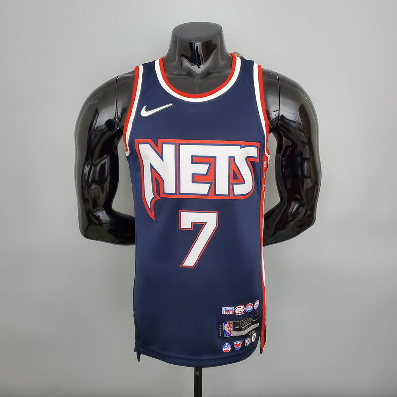 Regata NBA Brooklyn Nets City Edition Azul - DURANT