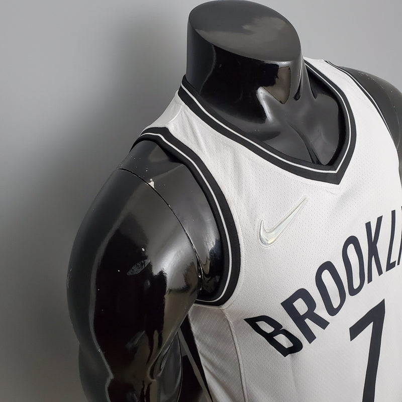 Regata NBA Brooklyn Nets Away Branca - DURANT