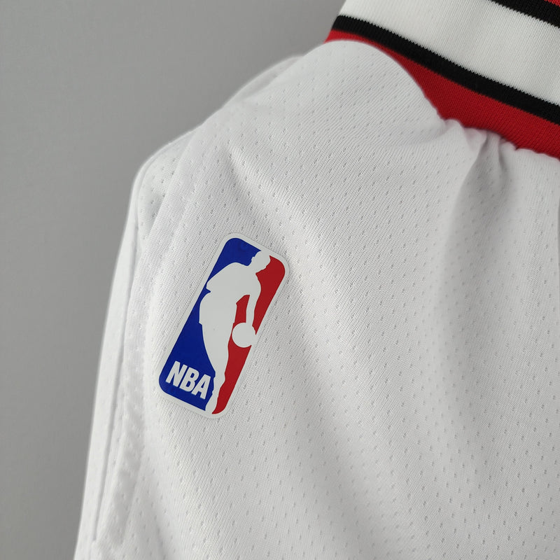 Shorts Chicago Bulls Branco - Shark Store