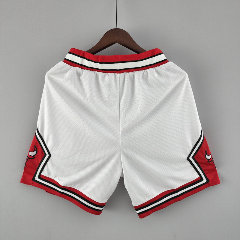 Shorts Chicago Bulls Branco - Shark Store