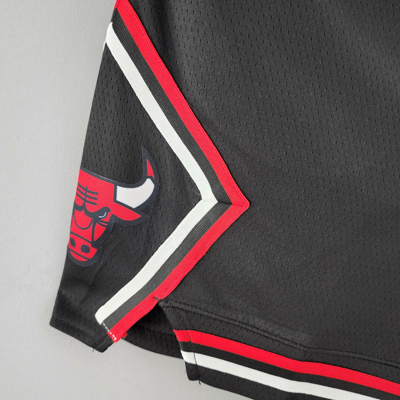 Shorts Chicago Bulls Preto - Shark Store
