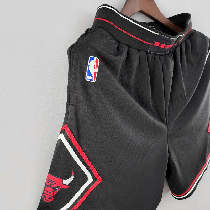 Shorts Chicago Bulls Preto - Shark Store