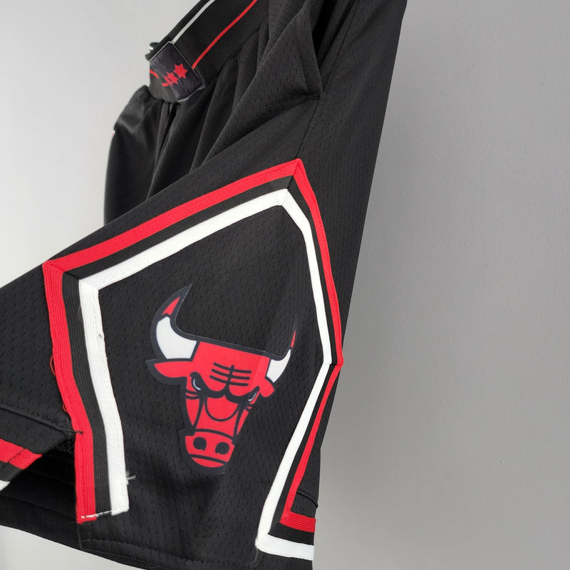 Shorts Chicago Bulls Preto - Shark Store