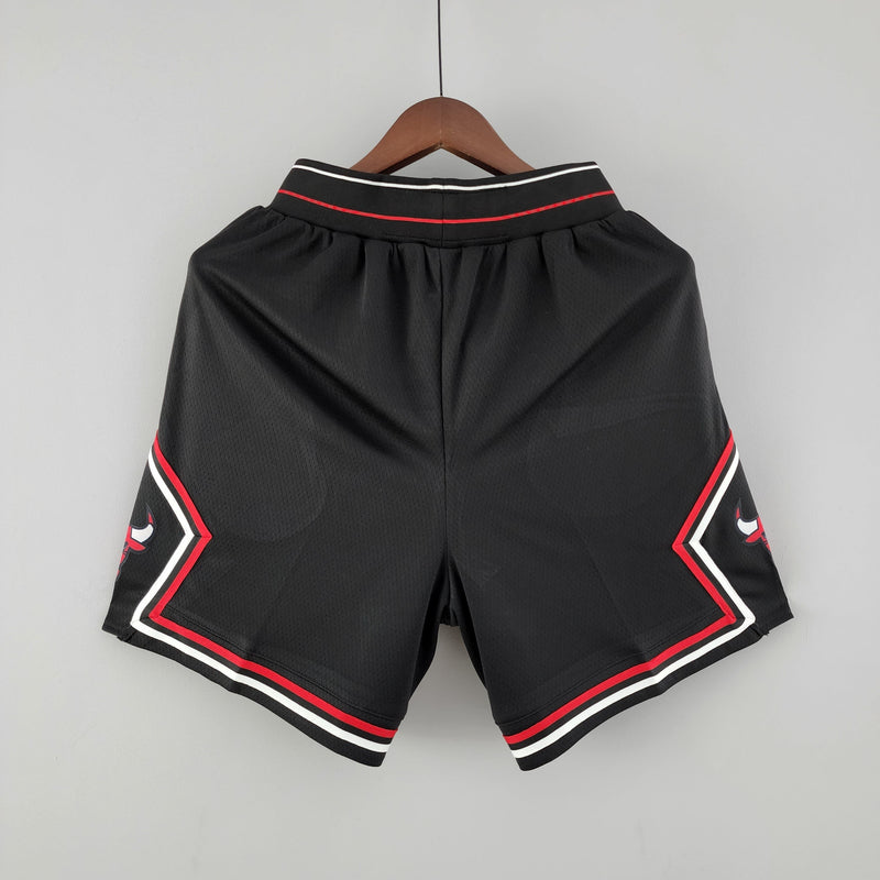 Shorts Chicago Bulls Preto - Shark Store