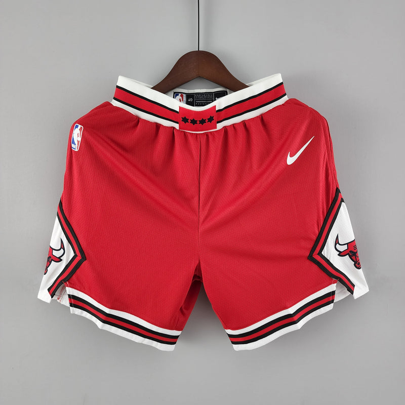 Shorts Chicago Bulls Vermelho - Shark Store