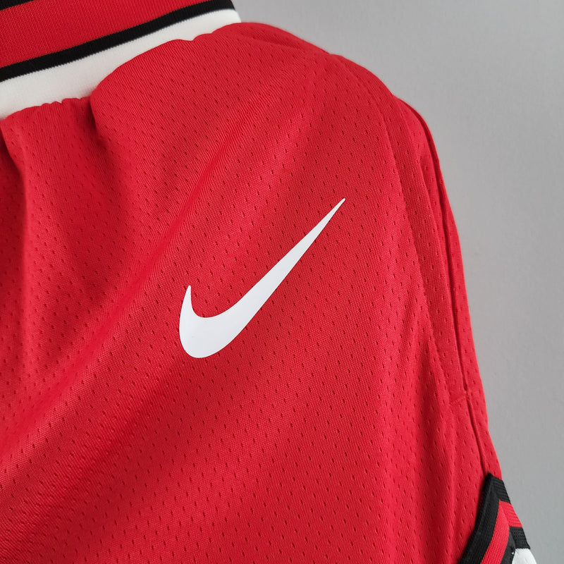 Shorts Chicago Bulls Vermelho - Shark Store