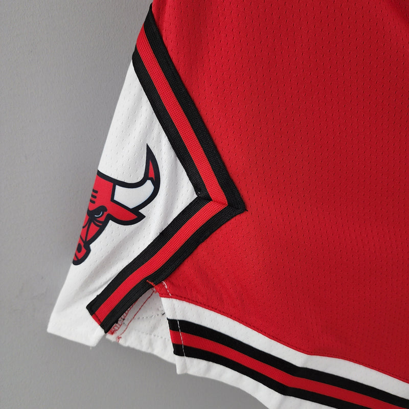 Shorts Chicago Bulls Vermelho - Shark Store