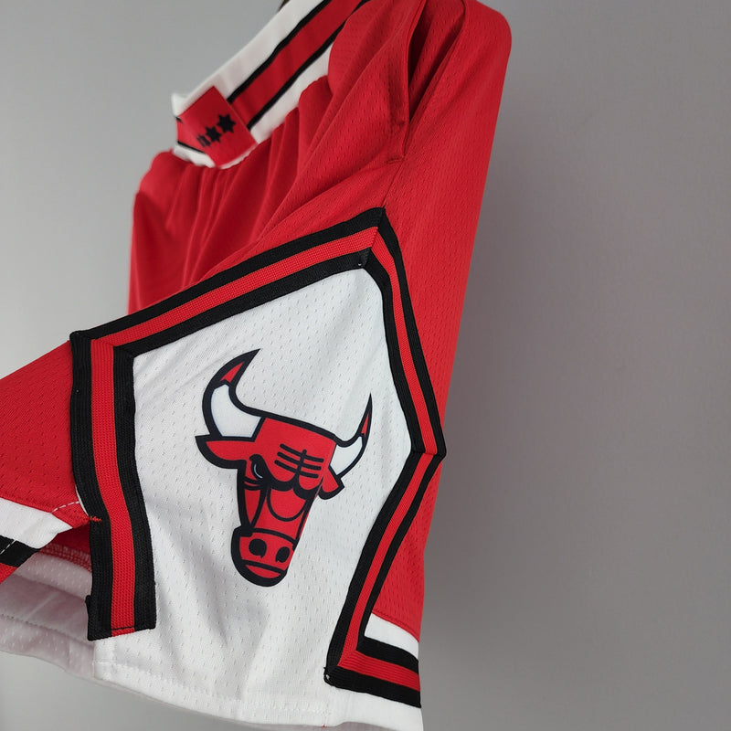 Shorts Chicago Bulls Vermelho - Shark Store