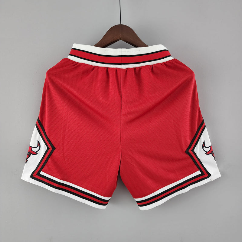 Shorts Chicago Bulls Vermelho - Shark Store