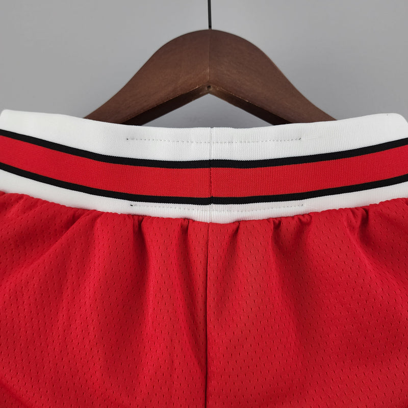 Shorts Chicago Bulls Vermelho - Shark Store