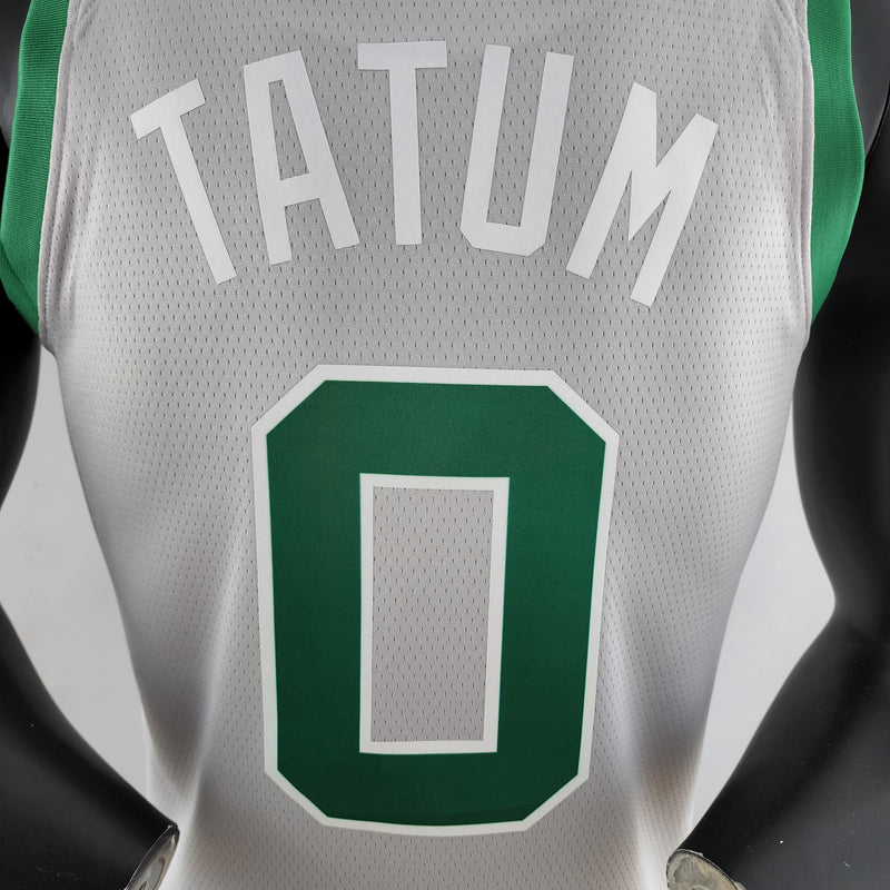 Regata NBA Boston Celtics Away Cinza - TATUM