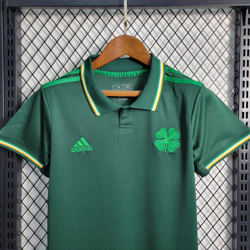 Camisa De Futebol Kit Infantil Celtic 23/24 Edição Limitada - Shark Store