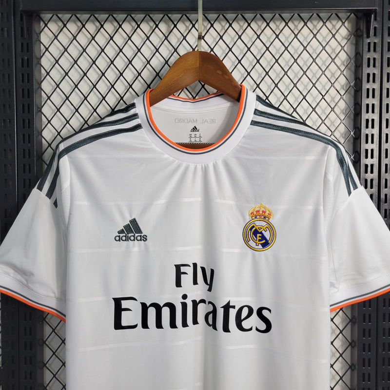 Camisa De Futebol Real Madrid Casa Retrô 13/14 - Shark Store