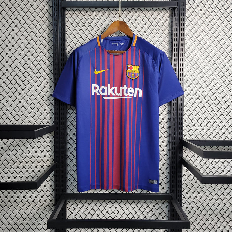 Camisa Futebol Barcelona Casa 17/18 Retrô - Shark Store