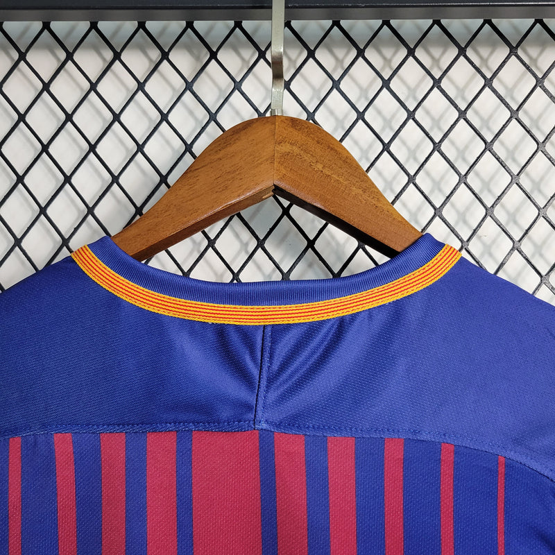 Camisa Futebol Barcelona Casa 17/18 Retrô - Shark Store
