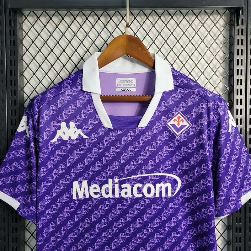 Camisa De Futebol Fiorentina 23/24 Casa - Shark Store