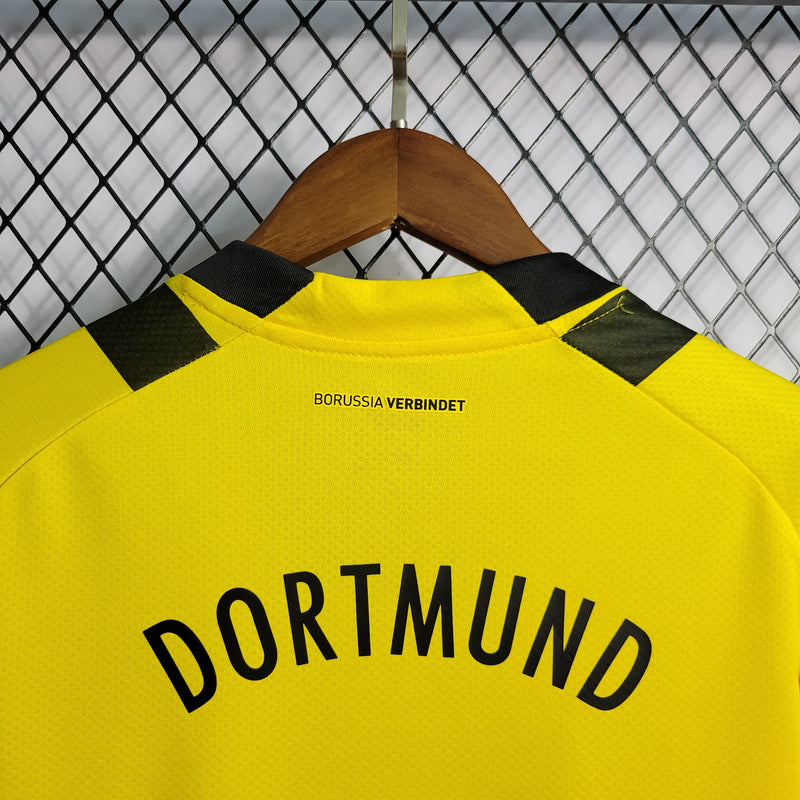 Camisa Borussia Dortmund Titular 22/23 - Versão Feminina - Shark Store