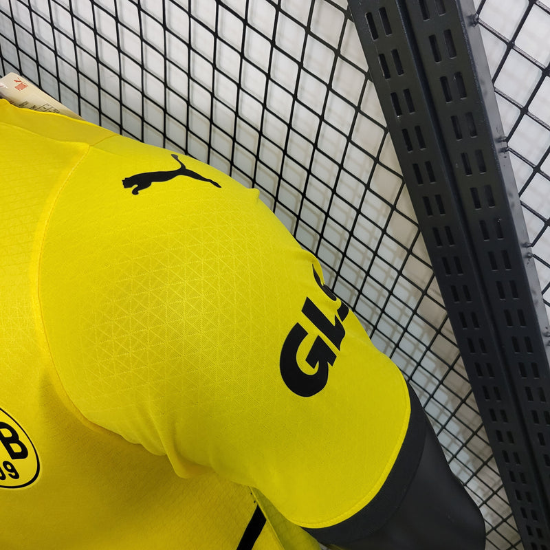 Camisa Borussia Dortmund Home 23/24 - Puma Jogador Masculina - Shark Store