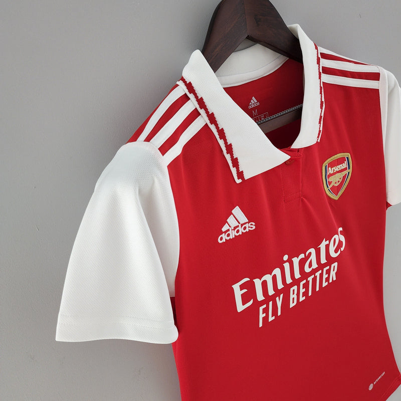 Camisa Arsenal Titular 22/23 - Versão Feminina - Shark Store