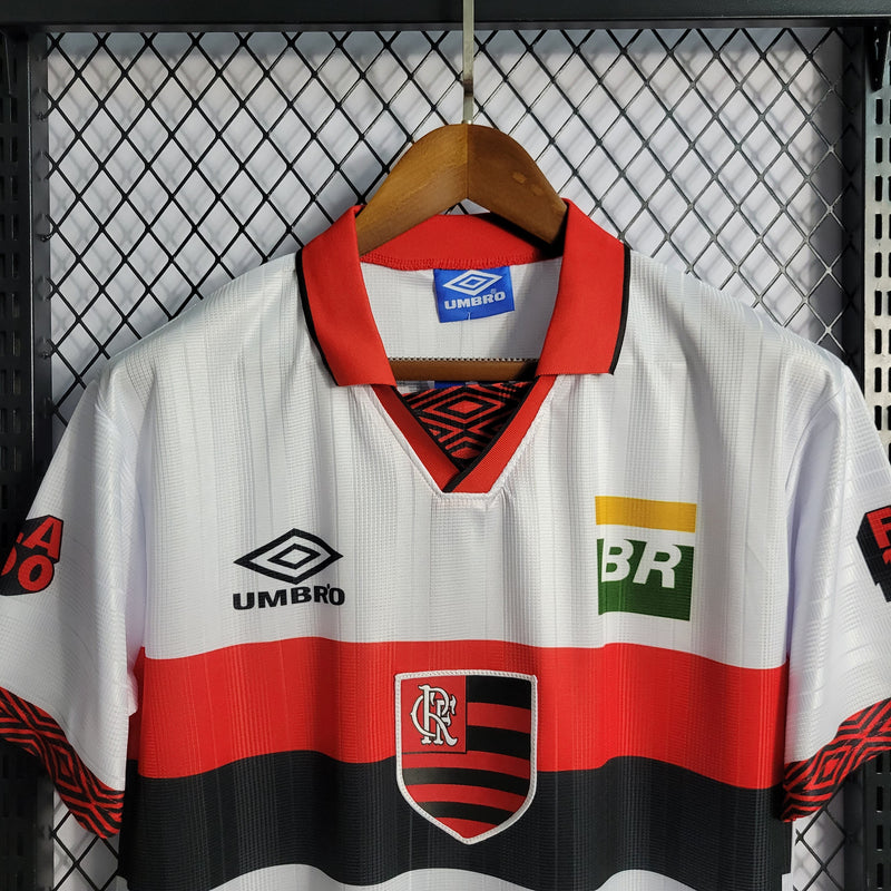 Camisa De Futebol Flamengo Retrô 1995 Aniversário 100 Anos - Shark Store