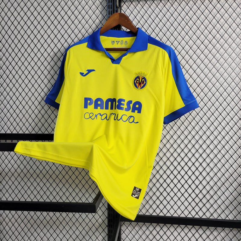 Camisa De Futebol Villareal 23/24 Aniversário 100 Anos - Shark Store