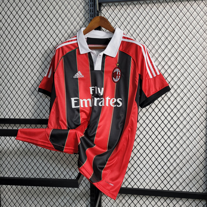 Camisa De Futebol A.C Milan Retrô 12/13 - Shark Store