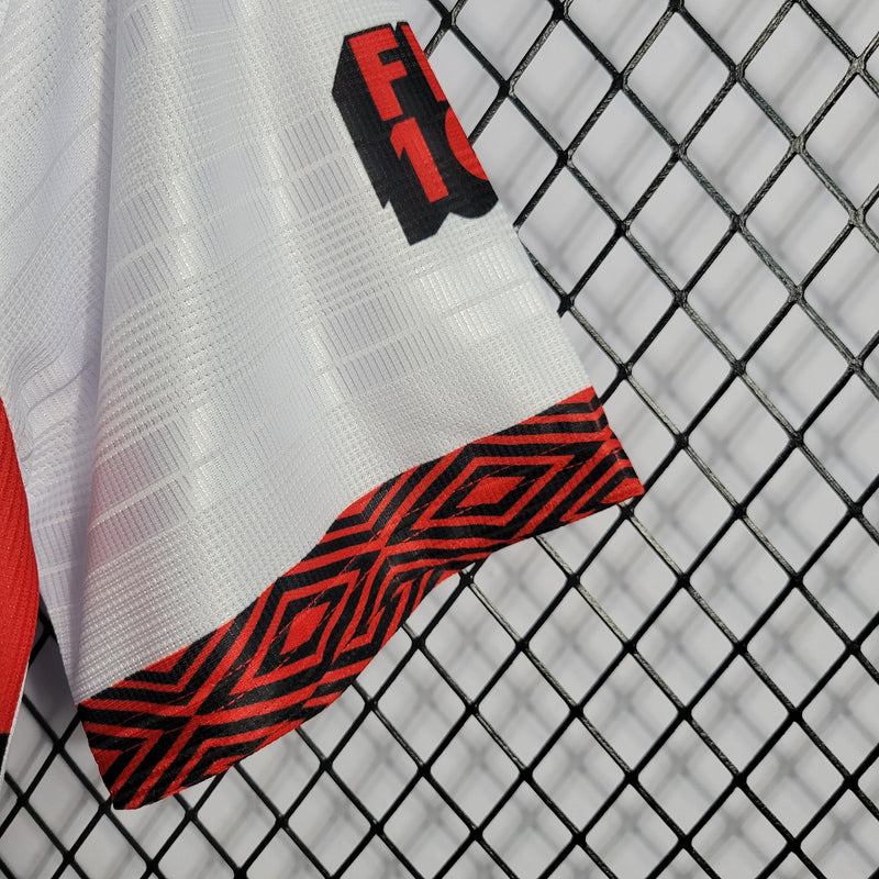 Camisa De Futebol Flamengo Retrô 1995 Aniversário 100 Anos - Shark Store