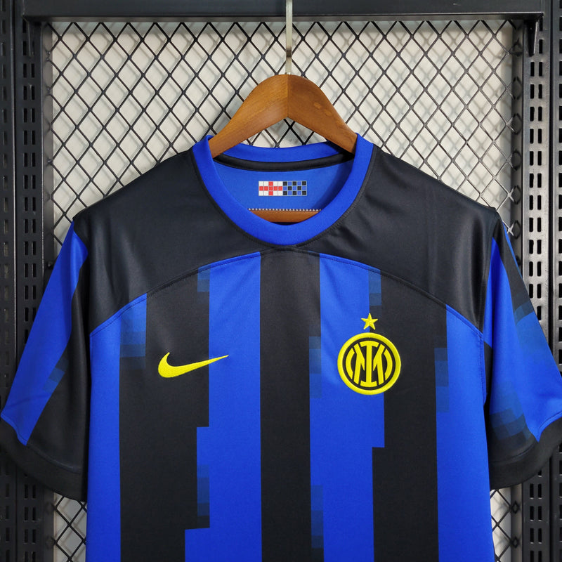 23-24 Camisa De Futebol Inter de Milão Home - Shark Store