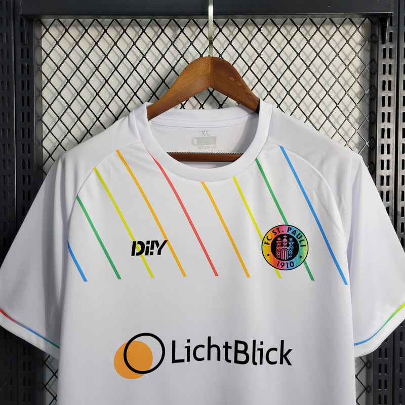 Camisa De Futebol St. Pauli 23/24 Casa I - Shark Store