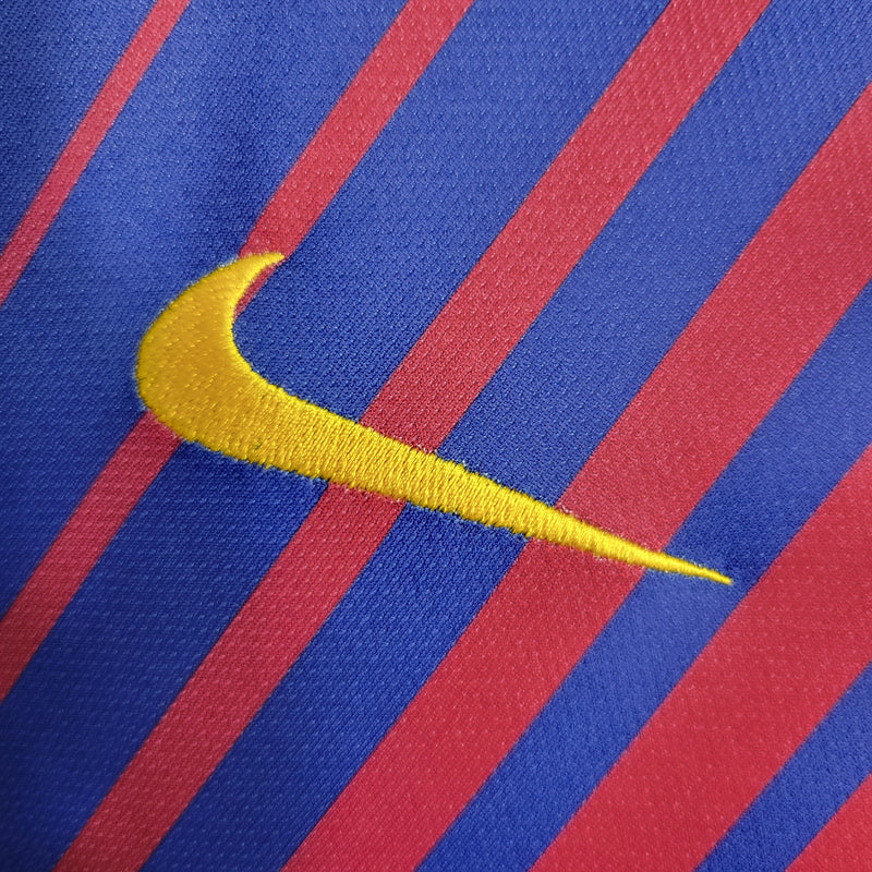 Camisa Futebol Barcelona Casa 17/18 Retrô - Shark Store