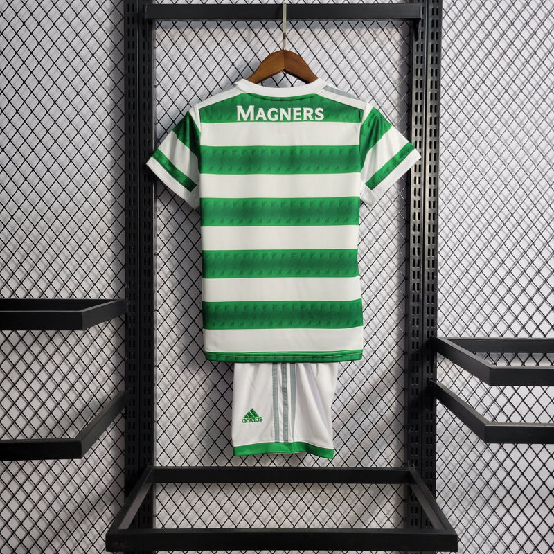 Camisa De Futebol Kit Infantil Celtics 22/23 Home - Shark Store