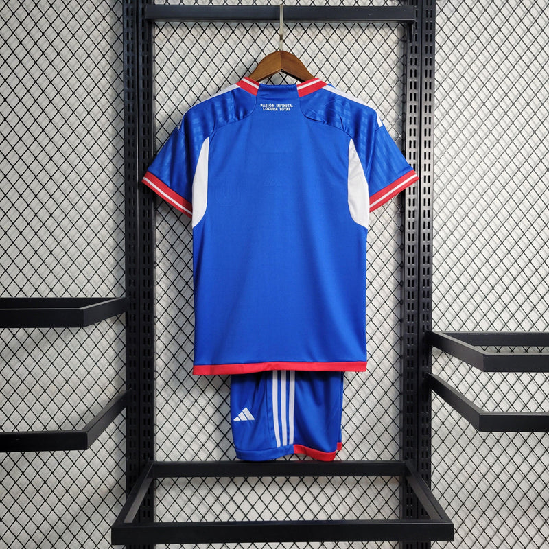 22/23 Camisa De Futebol Kit Infantil Chile - Shark Store