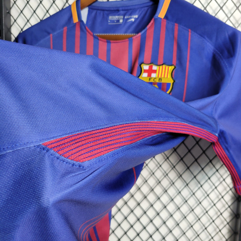 Camisa Futebol Barcelona Casa 17/18 Retrô - Shark Store