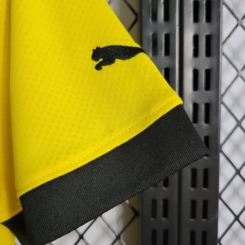 Camisa Borussia Dortmund Titular 22/23 - Versão Feminina - Shark Store