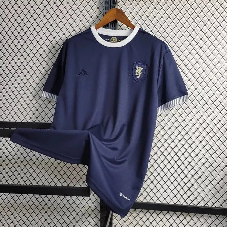 Camisa De Futebol Escócia 150 Anos 2023 - Shark Store