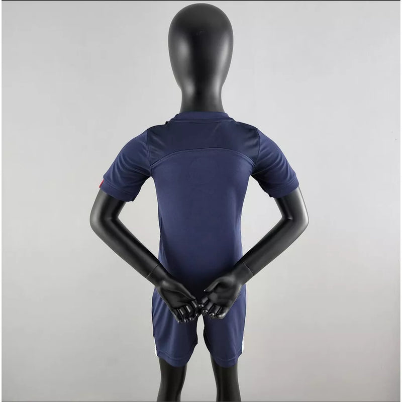Camisa De Futebol 22/23 Kit Infantil Psg Casa - Shark Store