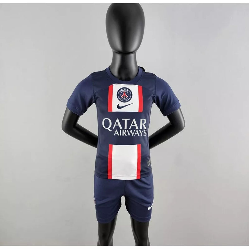 Camisa De Futebol 22/23 Kit Infantil Psg Casa - Shark Store