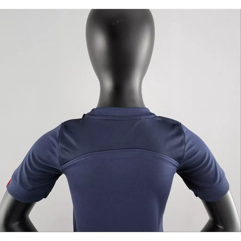 Camisa De Futebol 22/23 Kit Infantil Psg Casa - Shark Store