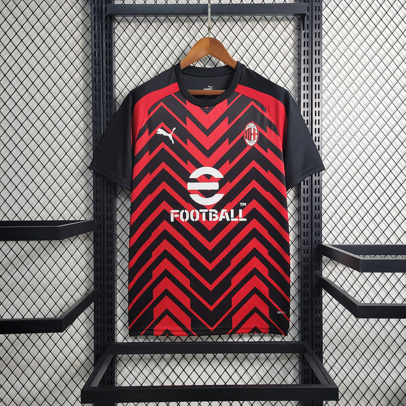 23/24 Camisa De Futebol A.C Milan Treino - Shark Store