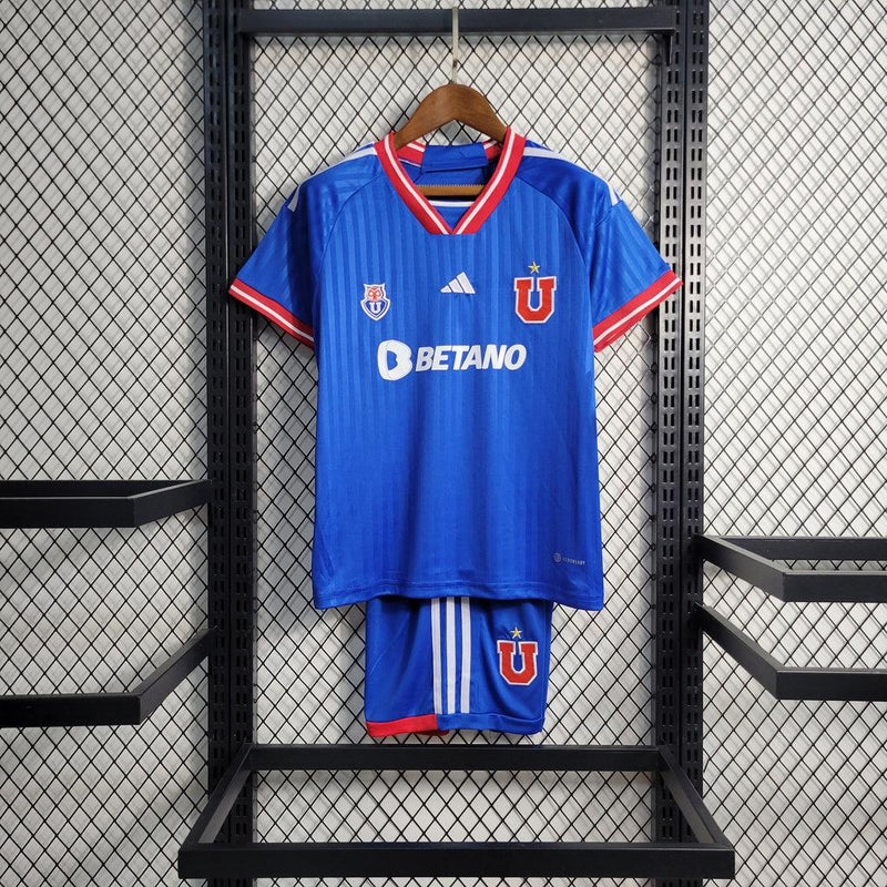 22/23 Camisa De Futebol Kit Infantil Chile - Shark Store