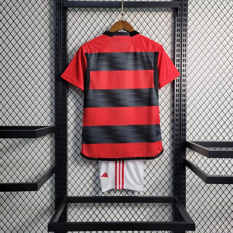 23/24 Camisa De Futebol Kit Infantil Flamengo - Shark Store